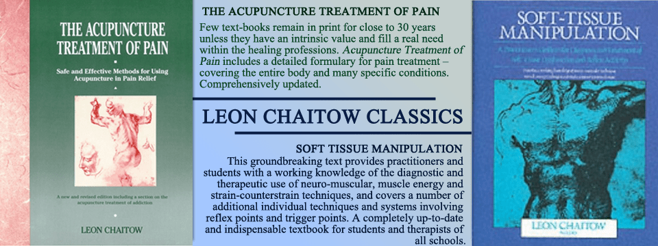 Leon Chaitow classics
