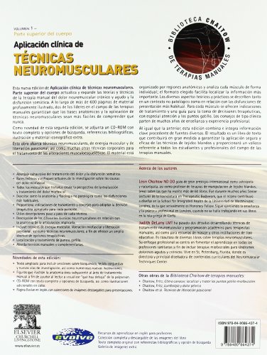 Aplicación clínica de técnicas neuromusculares. Vol. 1: Parte superior del cuerpo + CD-ROM (Spanish Edition)